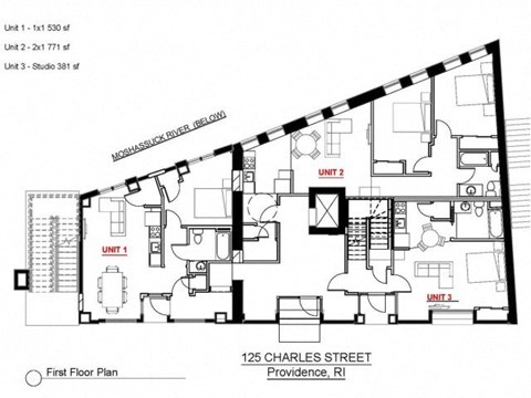 Taymil 125 Charles Apartment Homes Floor Plan